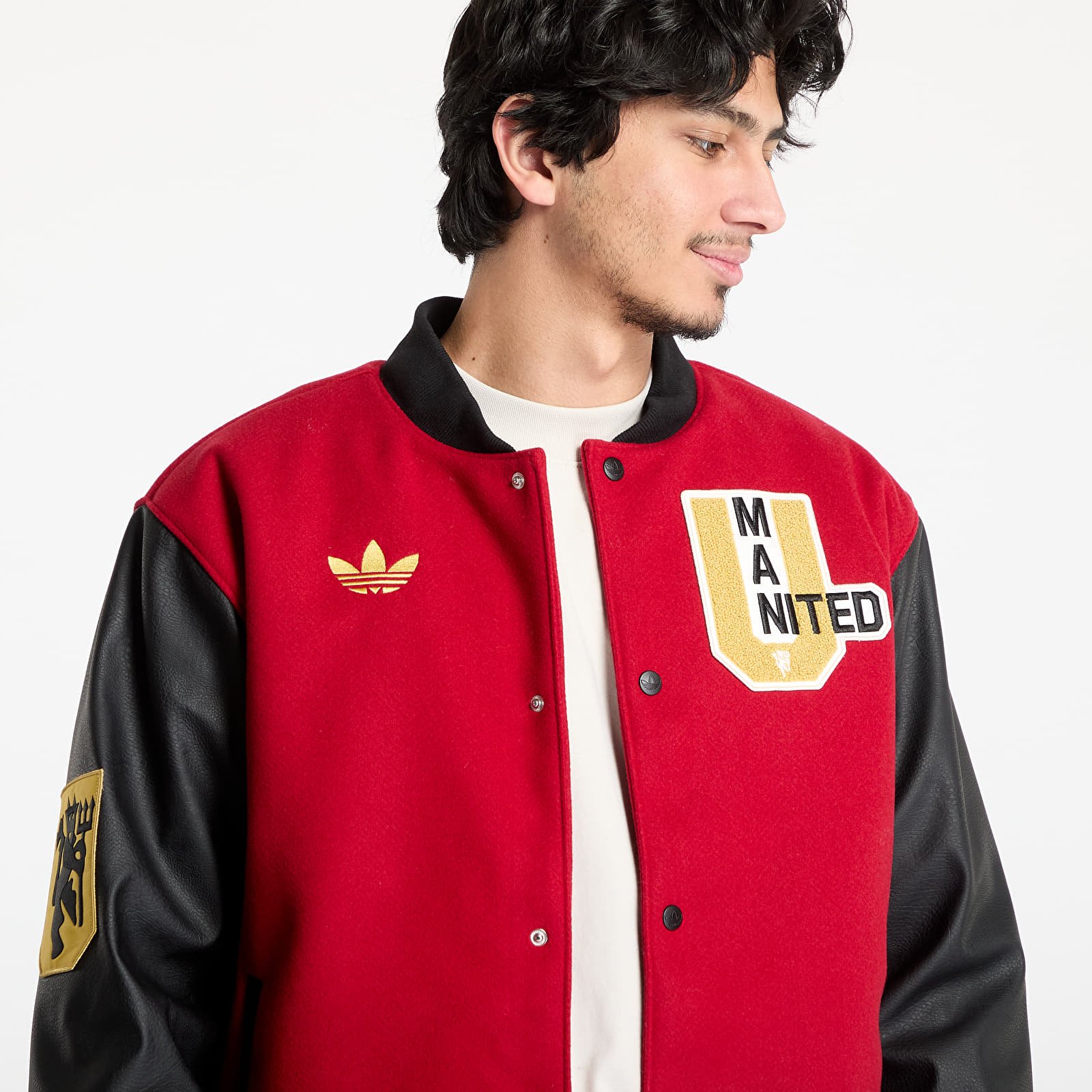Bombery adidas Manchester United Vrct Jacket UNISEX Active Maroon