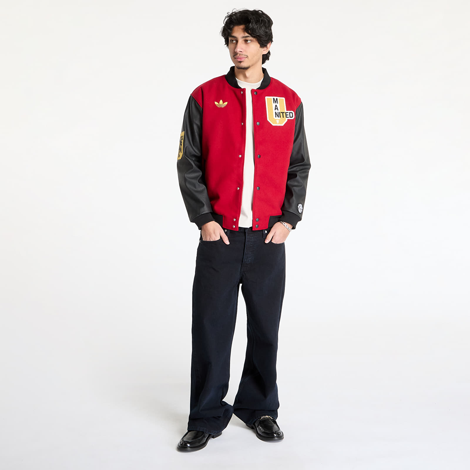 Bombery adidas Manchester United Vrct Jacket UNISEX Active Maroon