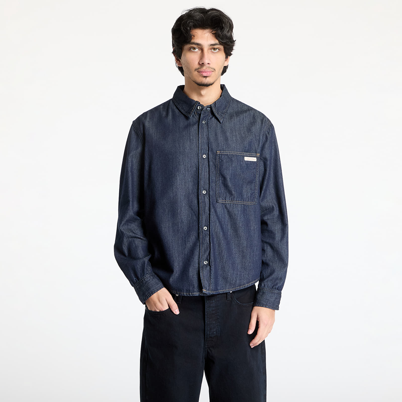Ingek Calvin Klein Jeans Regular Denim Shirt Denim