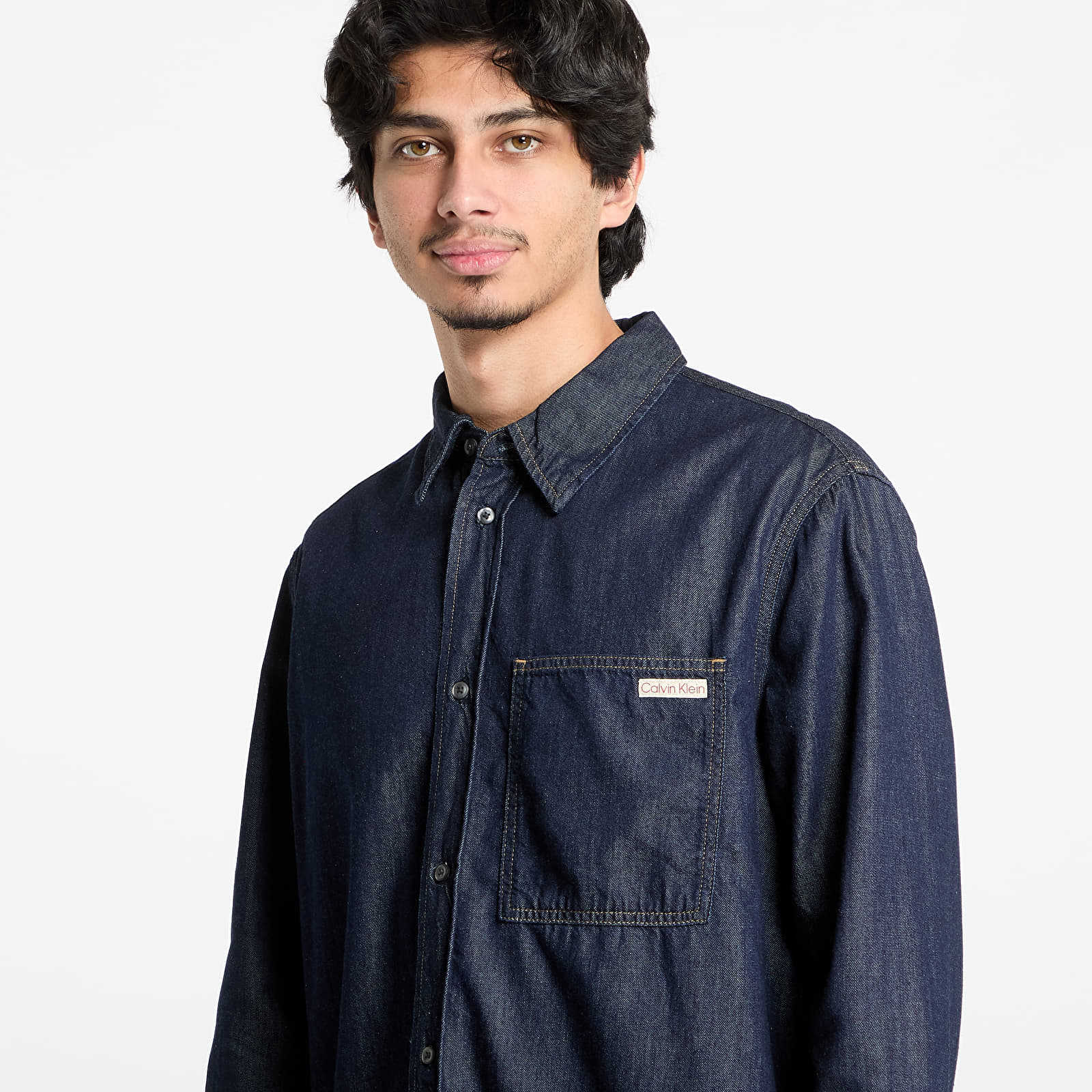 Ingek Calvin Klein Jeans Regular Denim Shirt Denim