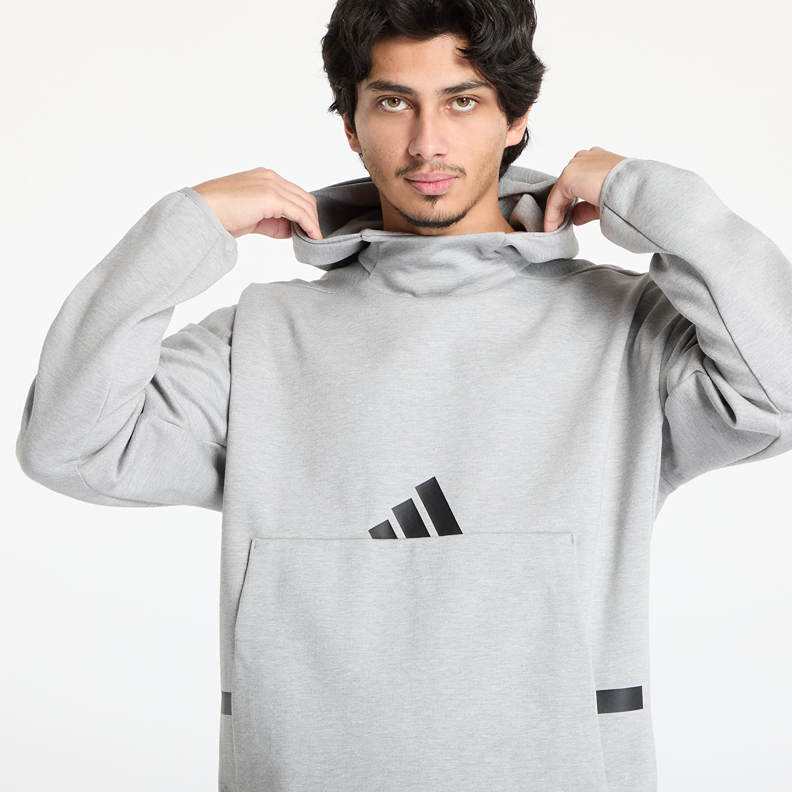 Men's hoodies adidas M Z.N.E. Hoodie Medium Grey Heather