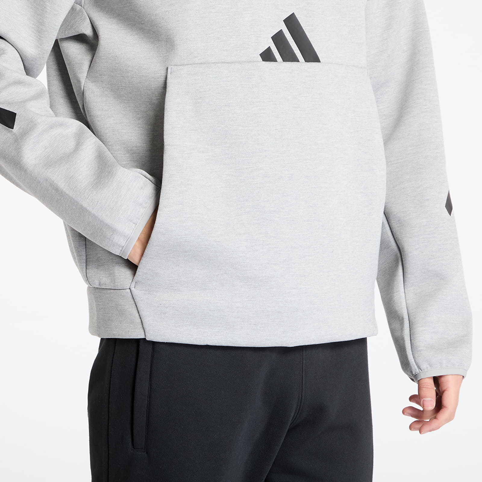 Men's hoodies adidas M Z.N.E. Hoodie Medium Grey Heather
