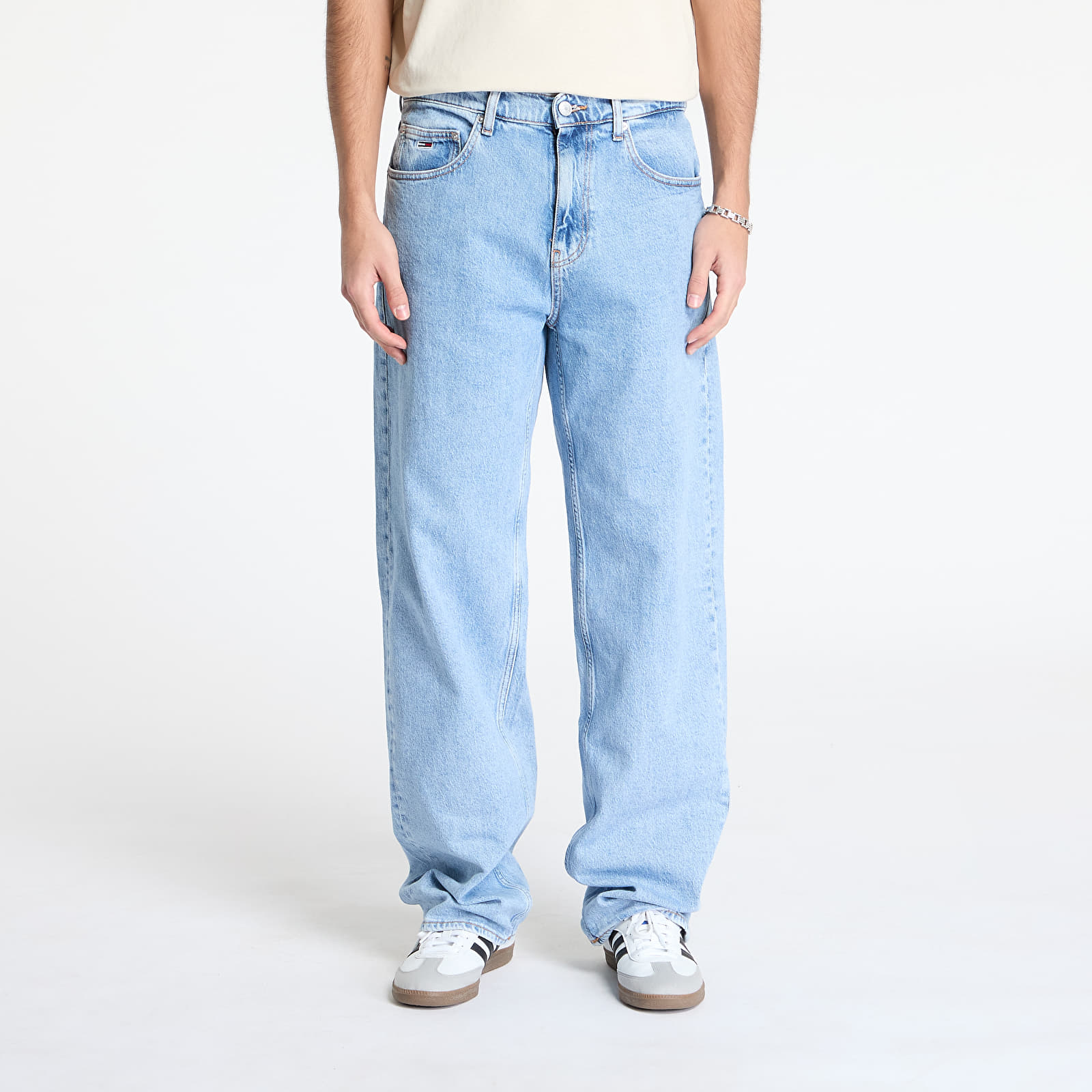 Džíny Tommy Jeans Jaimie Relaxed Straight Jeans Denim