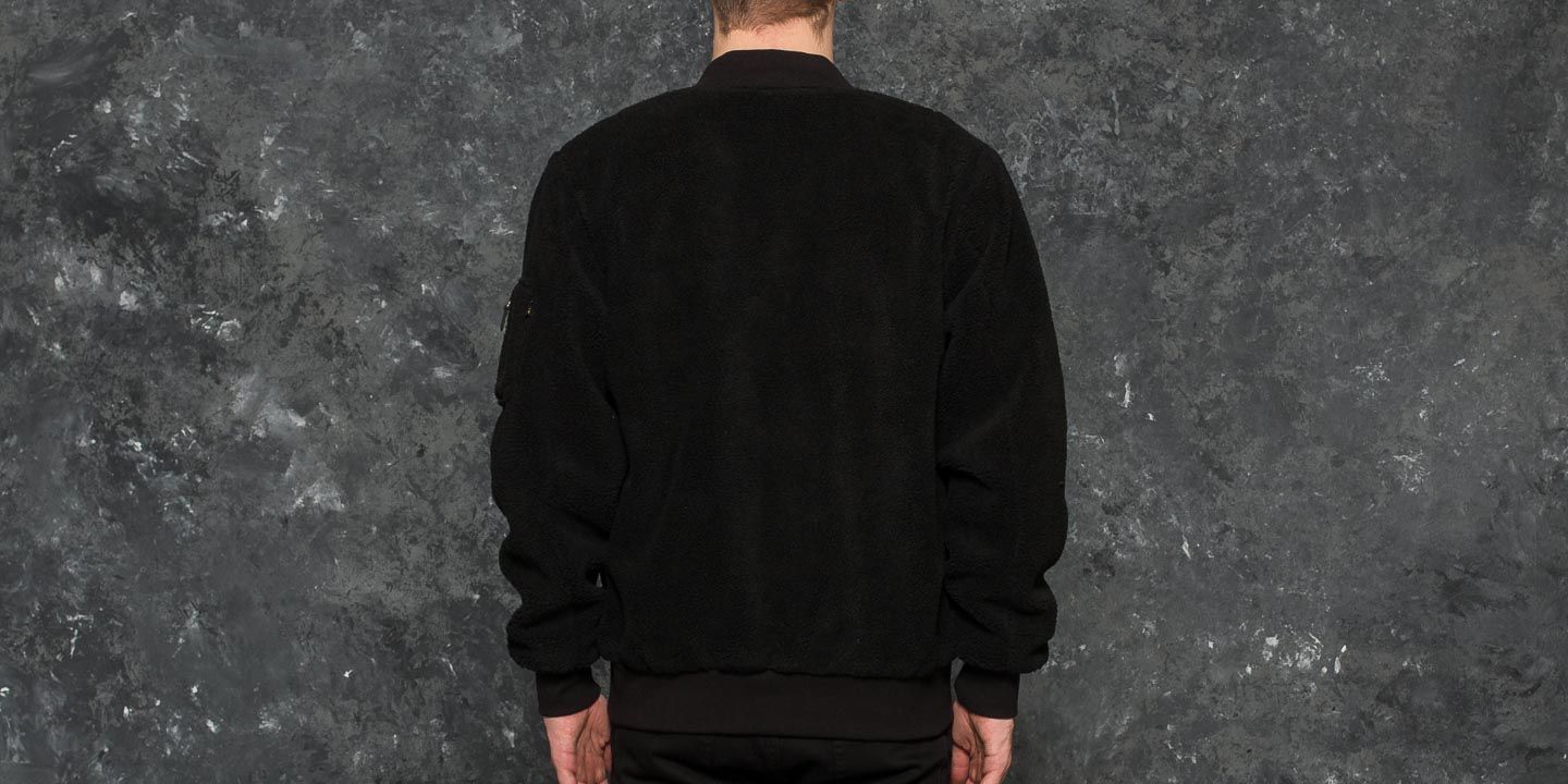 Chaquetas HUF Sherpa Bomber Jacket Black