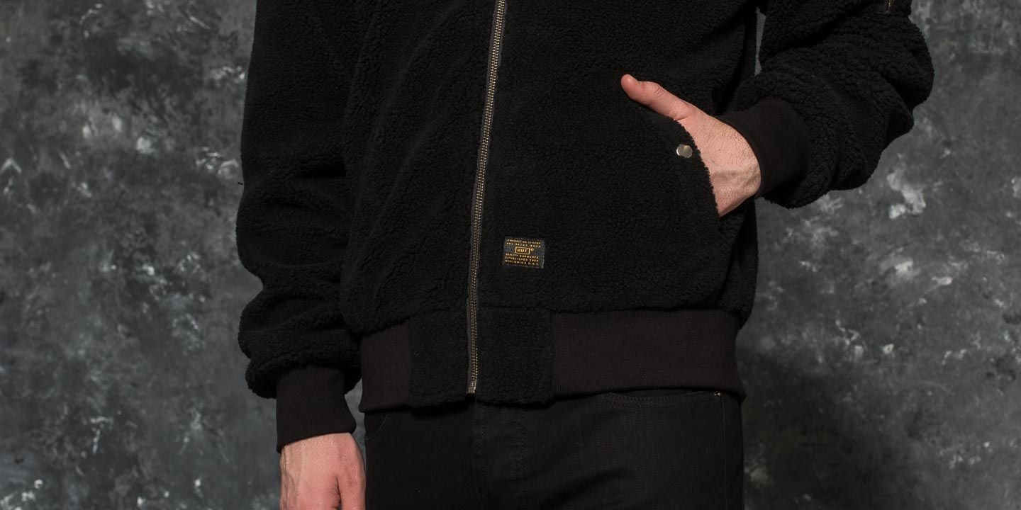 Chaquetas HUF Sherpa Bomber Jacket Black