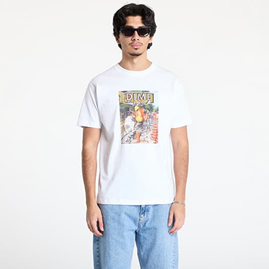 Tričko DIME Pothole T-Shirt UNISEX White