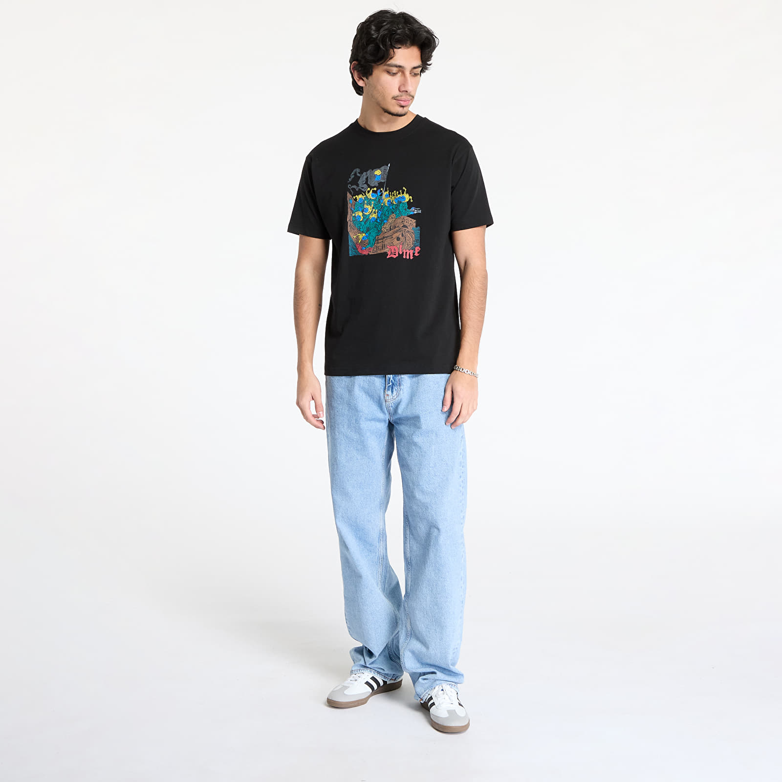 T-paidat DIME Folly T-Shirt UNISEX Black