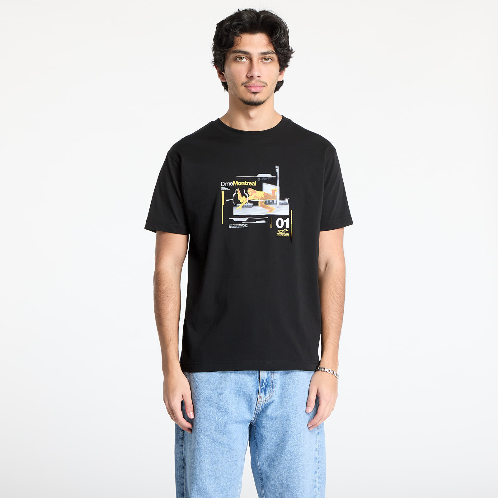 T-shirt DIME One Step Beyond T-Shirt UNISEX Black S