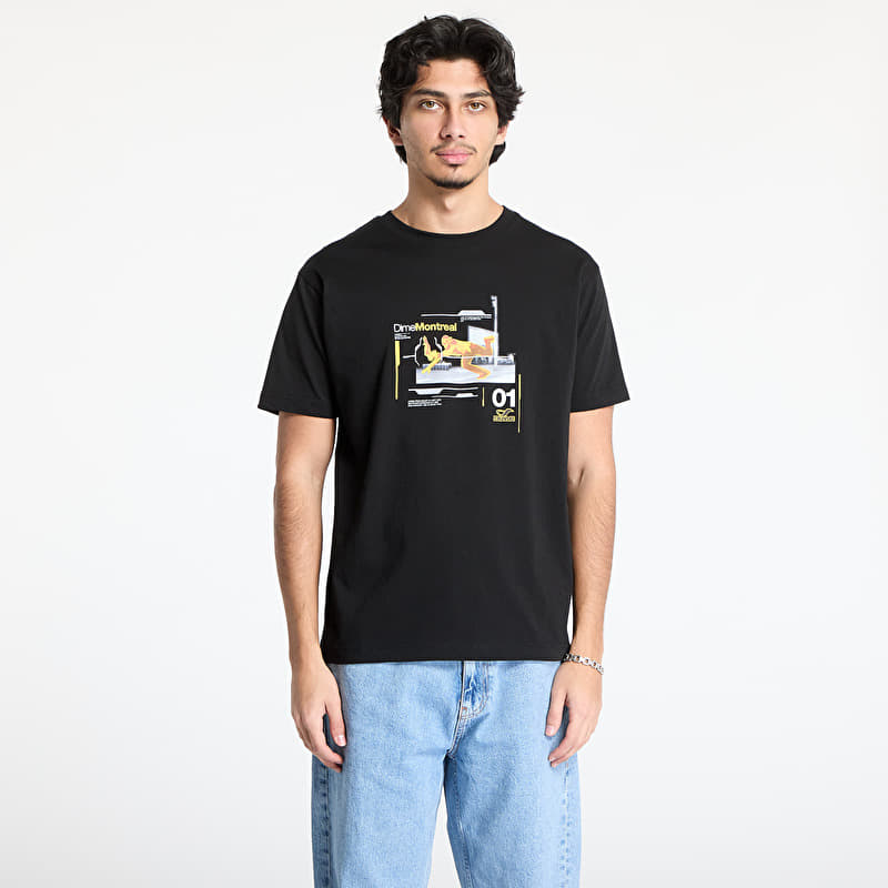 Maglietta DIME One Step Beyond T-Shirt UNISEX Black