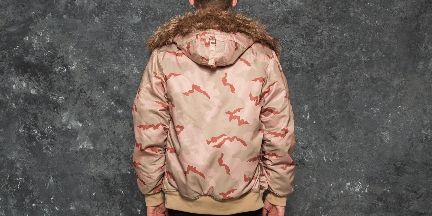 Jackets HUF N2B Jacket Desert Camo