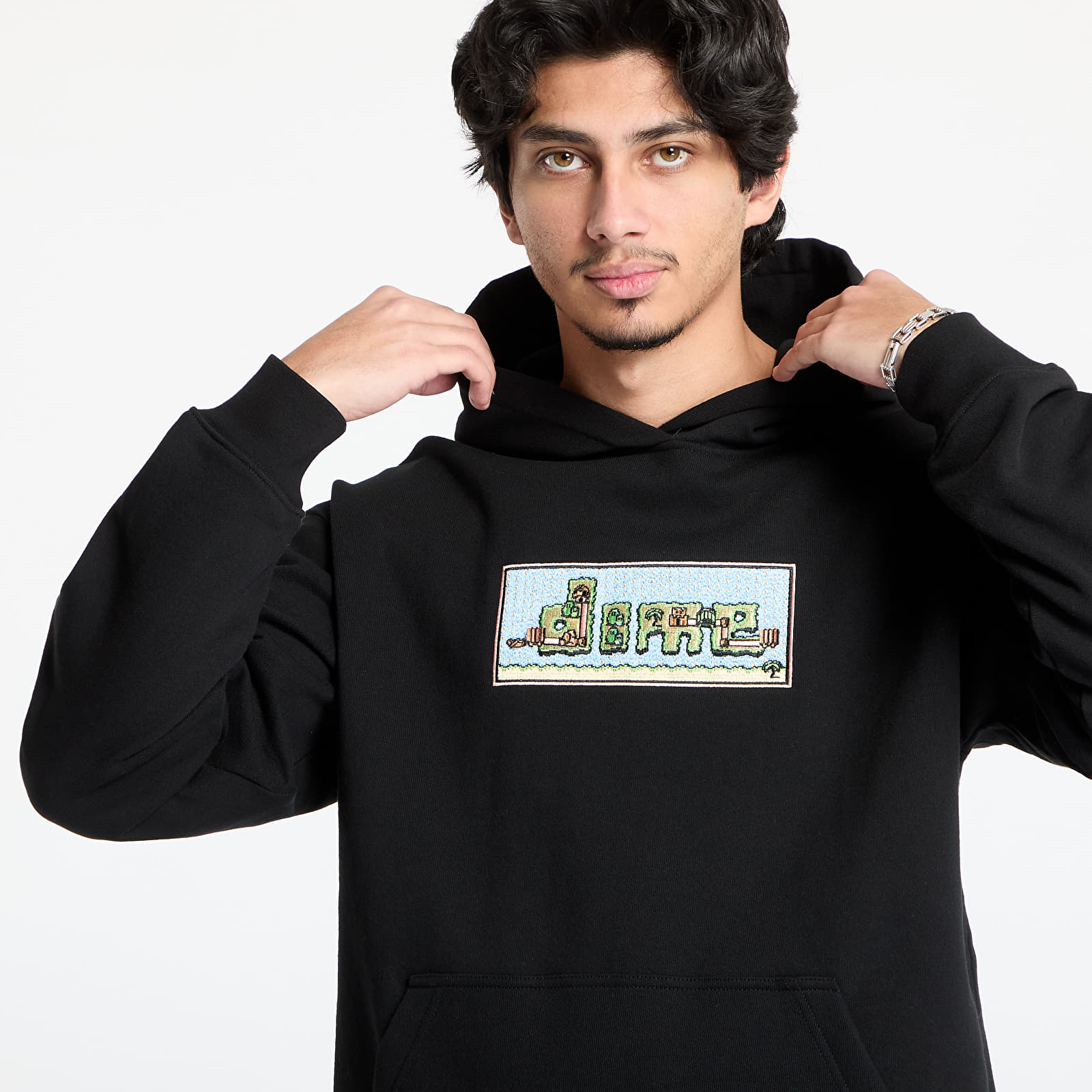 Kapucnis pulóverek és pulcsik DIME Dime World Hoodie UNISEX Black