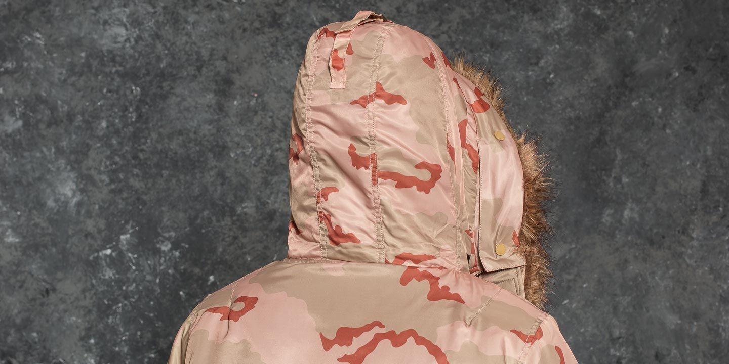 Jackets HUF N2B Jacket Desert Camo