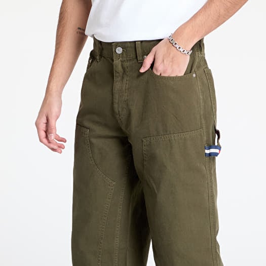 パンツ fetch sunday CANVAS CARPENTER PANTSGREEN fetch sunday CANVAS CARPENTER PANTSGREEN（Tropher Carpenter