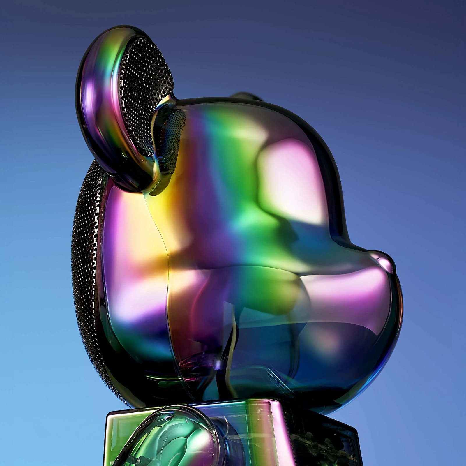 Ostatní doplňky Medicom Toy BE@RBRICK Audio 400% Black Aurora