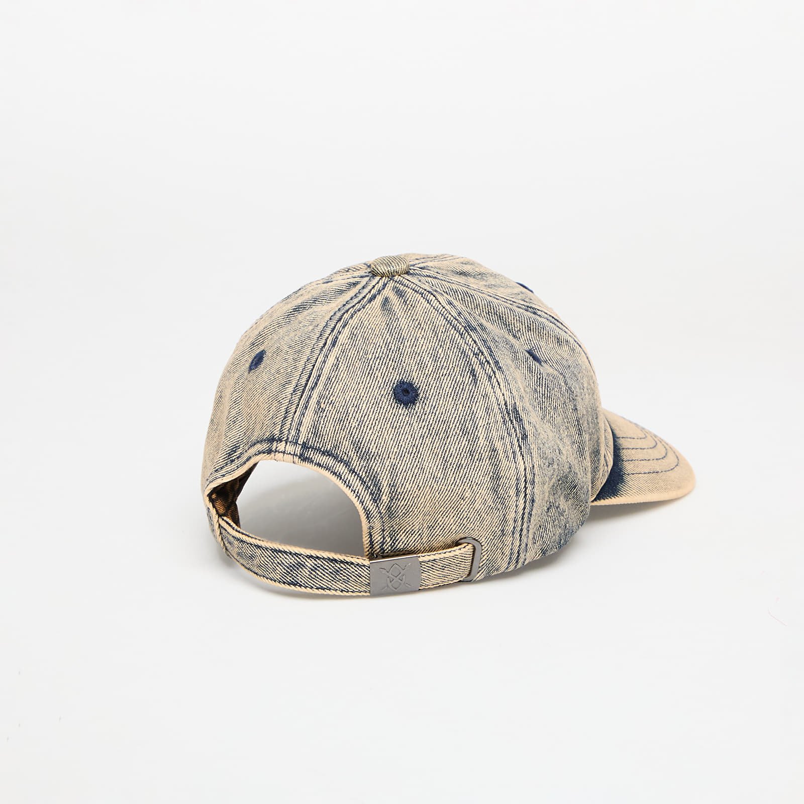 Caps  Daily Paper Dias Arch Stack Denim Cap Brown Wash