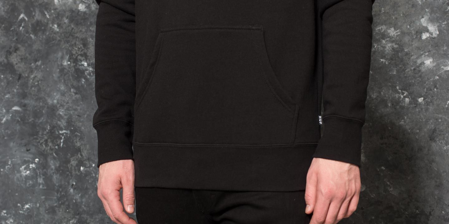 Sweatshirts HUF Mar Vista Pullover Fleece Hoodie Black