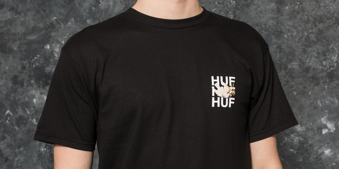 T-shirts HUF Disaster Dove Tee Black
