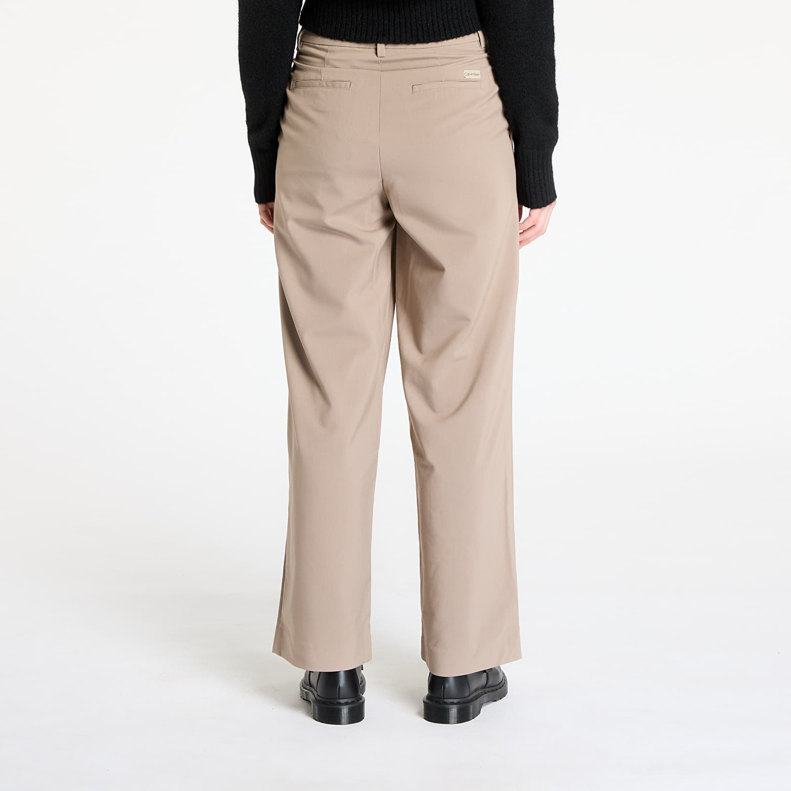 Jeans e pantaloni Calvin Klein Jeans Tailored Wide Leg Pants Gray