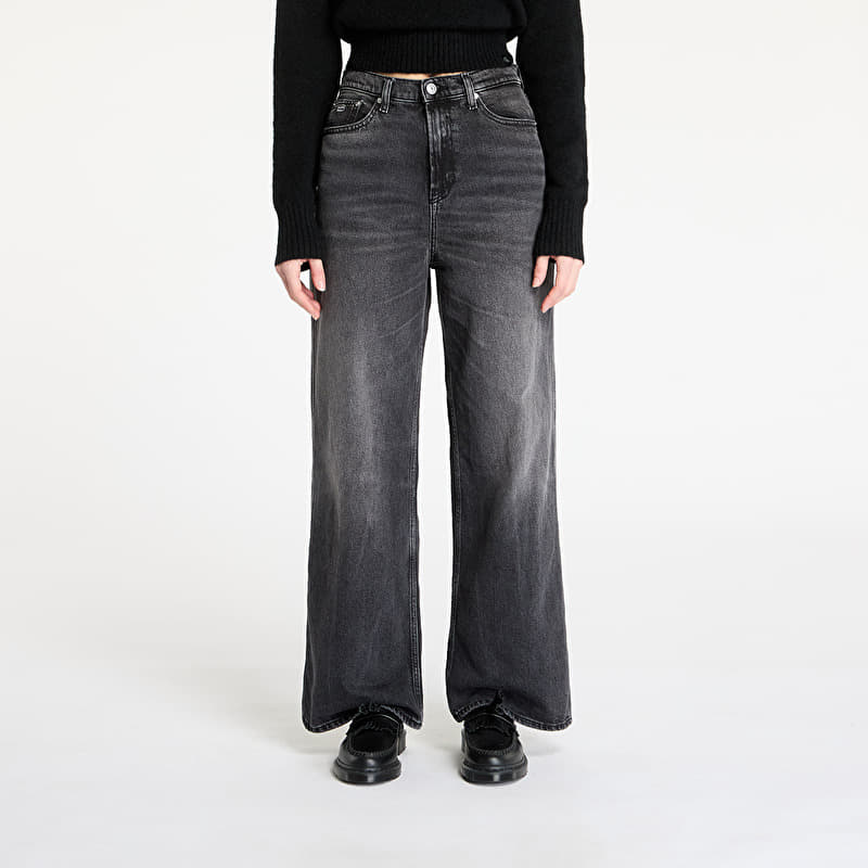 Jeans Tommy Jeans Claire High Rise Wide Jeans Denim Black