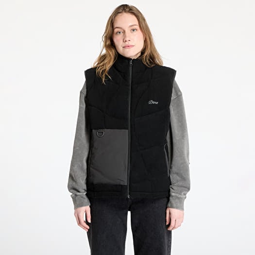 Vestă DIME Sleeveless Puffer UNISEX Black