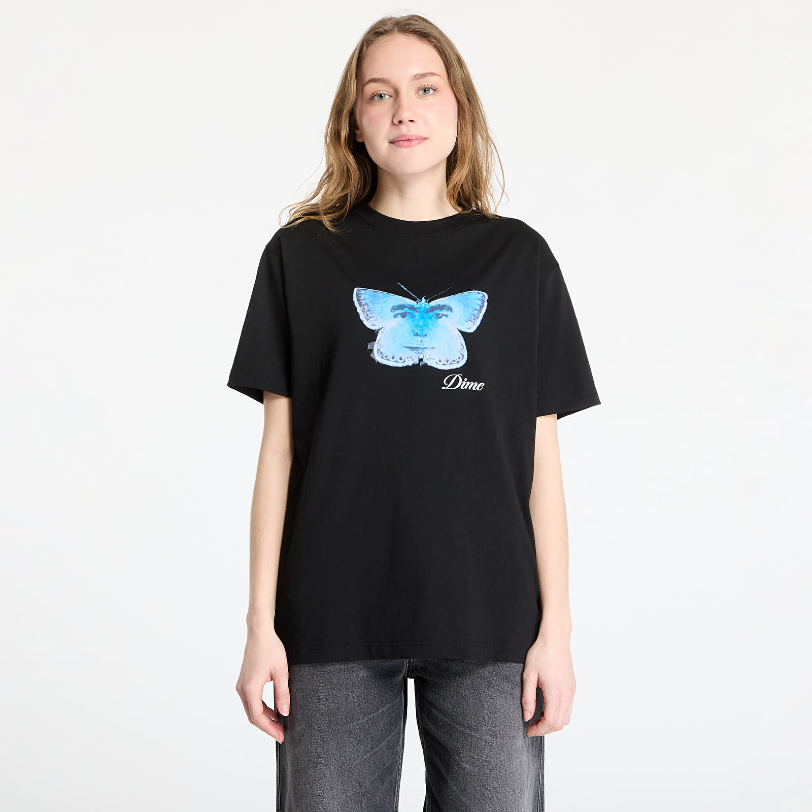 T-Shirts DIME Dreamy T-Shirt UNISEX Black
