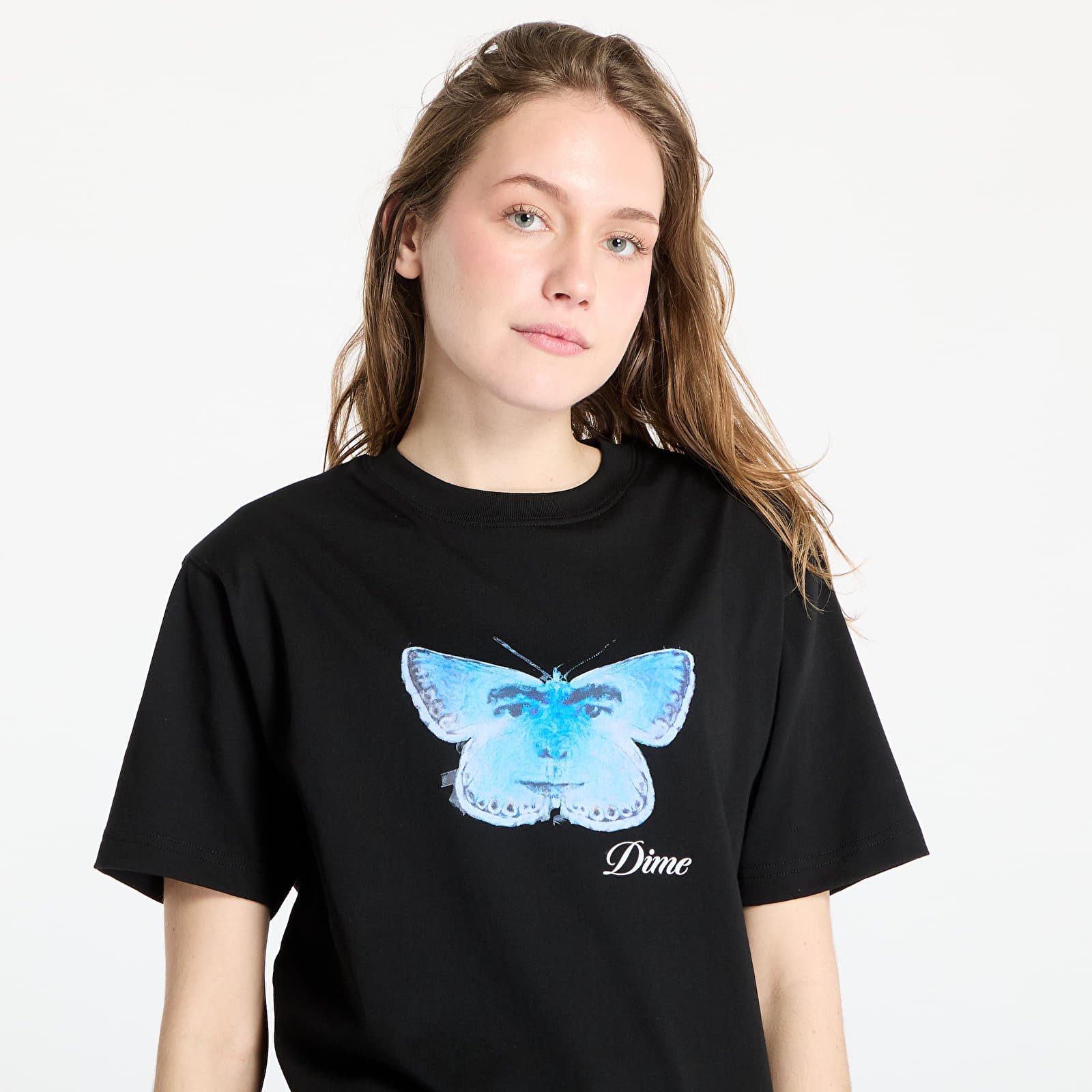 T-Shirts DIME Dreamy T-Shirt UNISEX Black