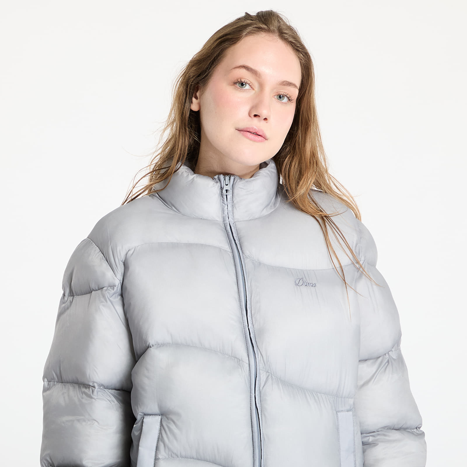 Jacken DIME Classic Ripstop Puffer UNISEX Silver