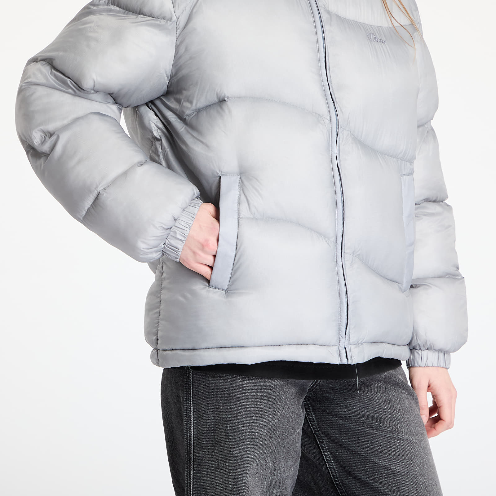 Jacken DIME Classic Ripstop Puffer UNISEX Silver