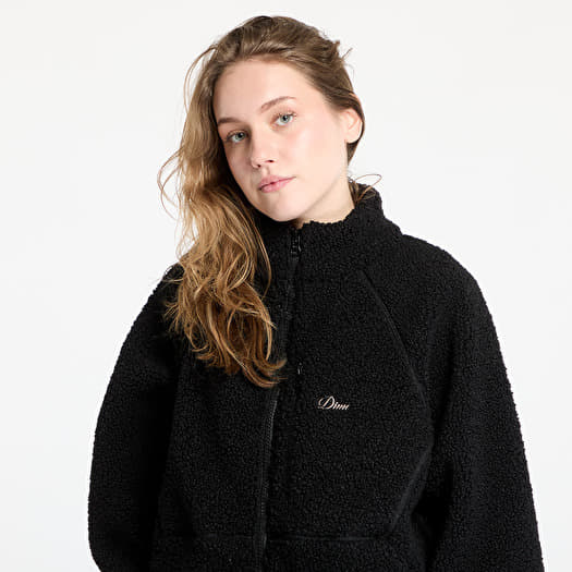 Куртки DIME Polar Fleece Sherpa Zip UNISEX Black | Footshop Куртки DIME Polar Fleece Sherpa Zip UNISEX Black | Footshop