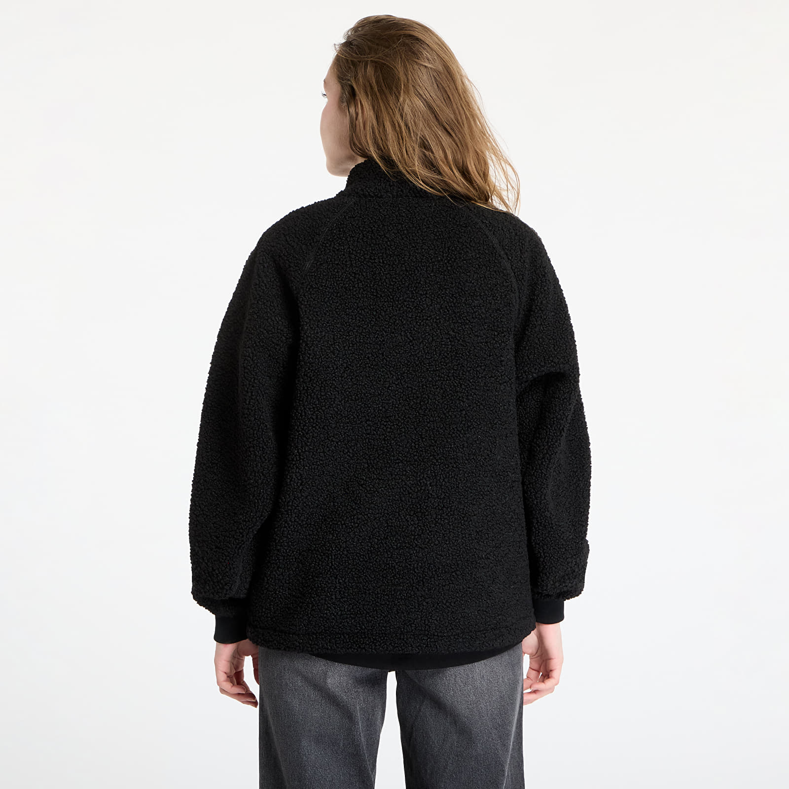 Jackets DIME Polar Fleece Sherpa Zip UNISEX Black