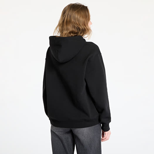 Bluzy DIME Cursive Small Logo Zip-Hoodie UNISEX Black | Footshop