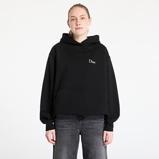 DIME Classic Small Logo Hoodie UNISEX Black
