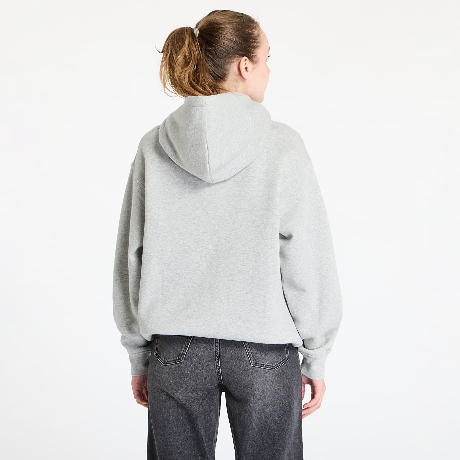 Kapucnis pulóverek és pulcsik DIME Cursive Logo Hoodie UNISEX Heather Gray