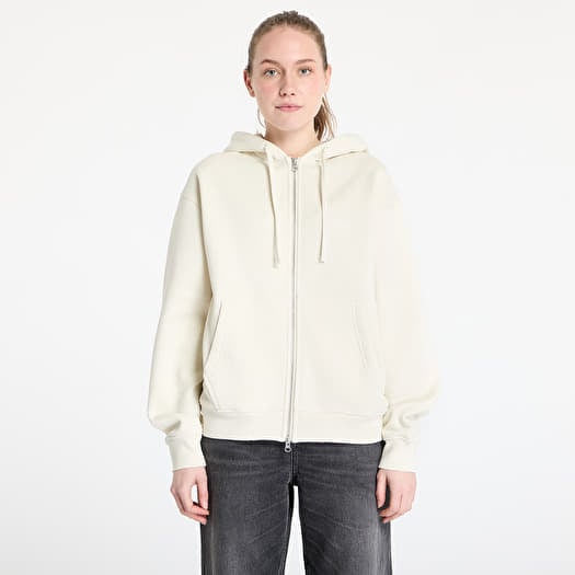Mikina DIME Cursive Small Logo Zip-Hoodie UNISEX Natural