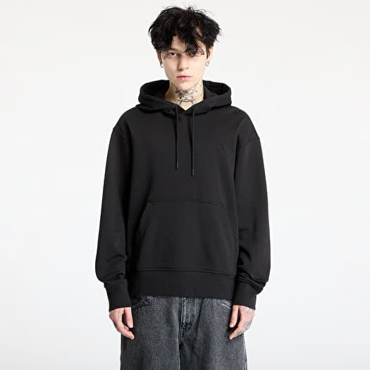Calvin Klein Jeans Soft Layered Monogram Hoodie Black