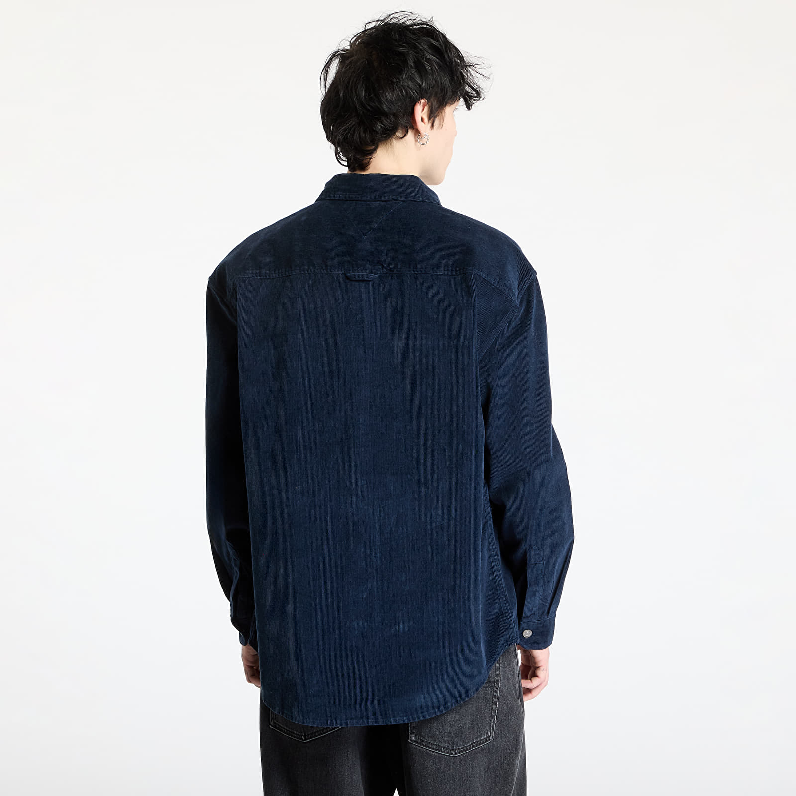 Paidat Tommy Jeans Relaxed Cord Shirt Dark Night Navy