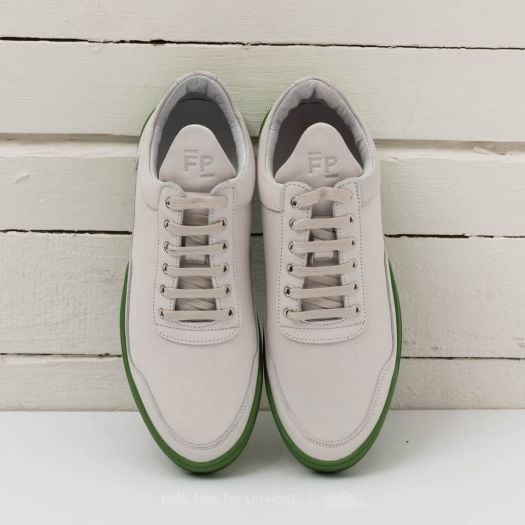 Men s shoes Filling Pieces Low Top Ghost Matt Nubuck Green Footshop