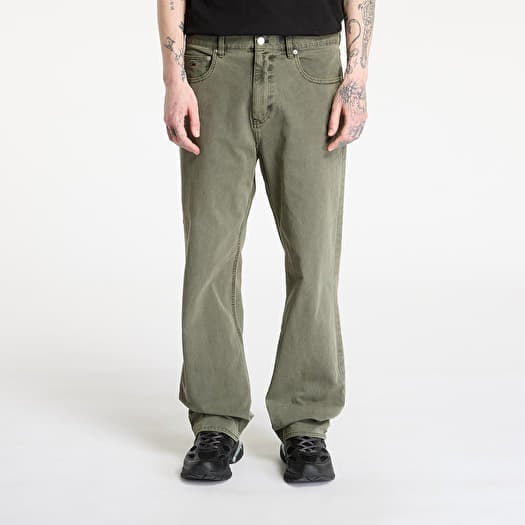 Jeansy Tommy Jeans Otis 5 Pocket Twill Pants Fatigue Green