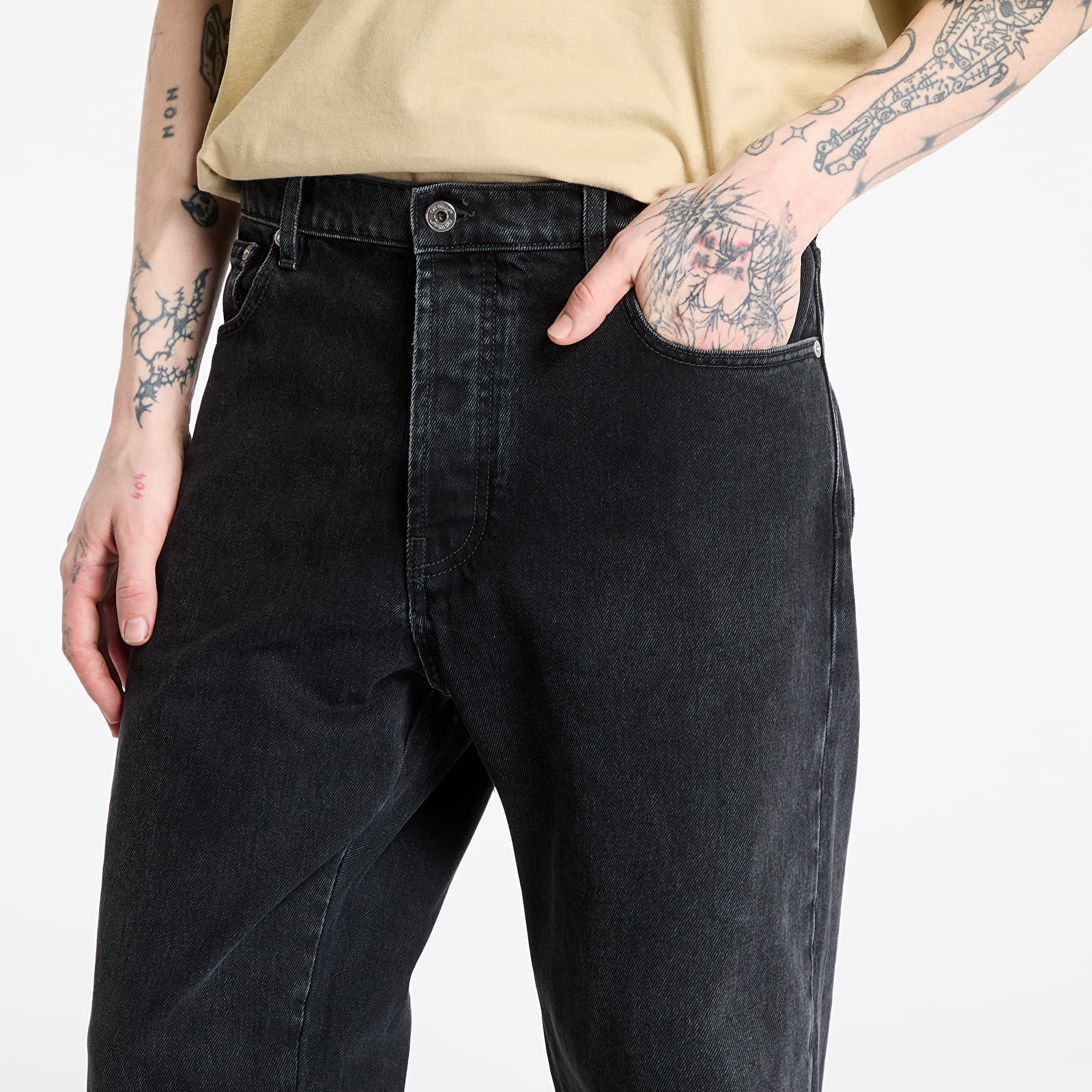 Jeans Off-White Diag Outl Relaxed Jeans Vintage Black