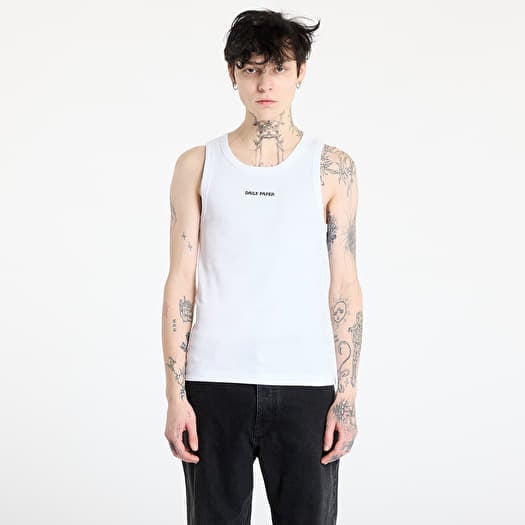 Tielko Daily Paper Dias Rib Tank Top White