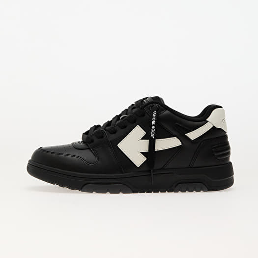 Off-White Out Of Office Calf Leather Black White