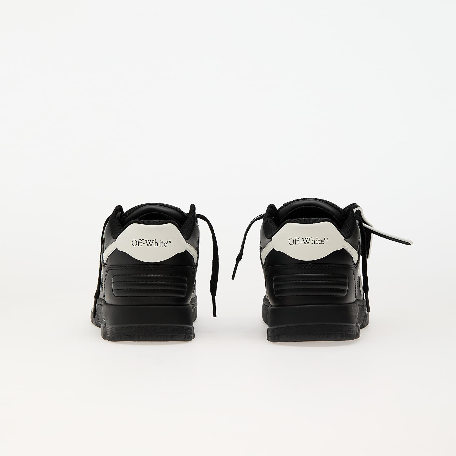 Pánske tenisky a topánky Off-White Out Of Office Calf Leather Black White