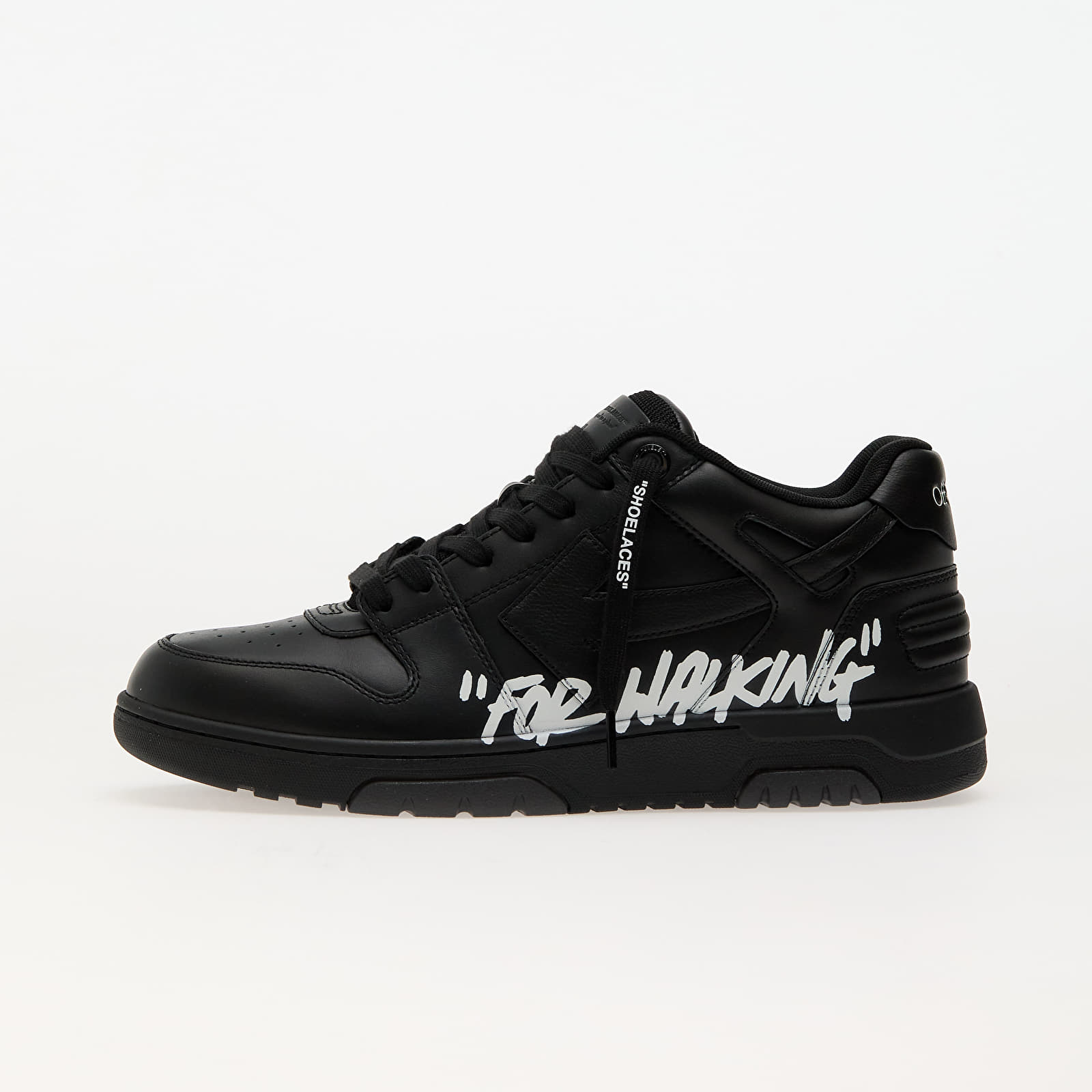 Férfi cipők Off-White Out Of Office For Walking Black White