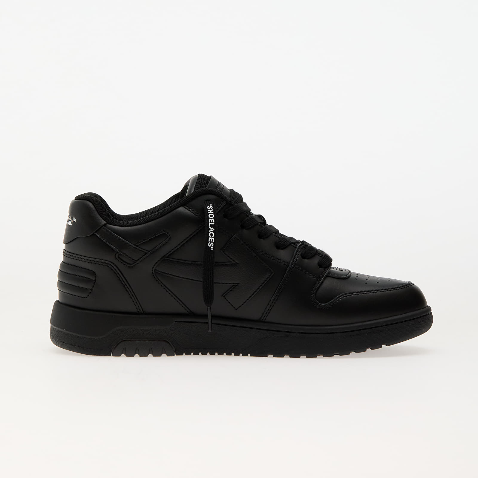 Férfi cipők Off-White Out Of Office For Walking Black White