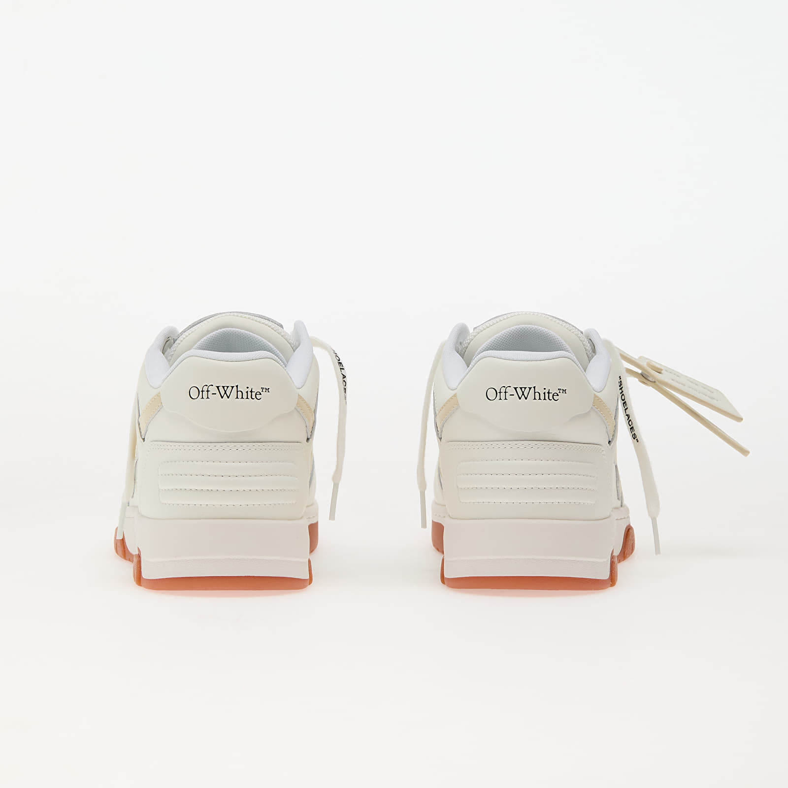 Férfi cipők Off-White Out Of Office Calf Leather White Beige