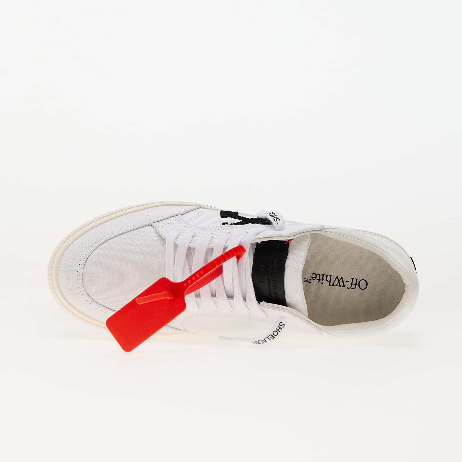 Női cipők Off-White Vulc Low White Black