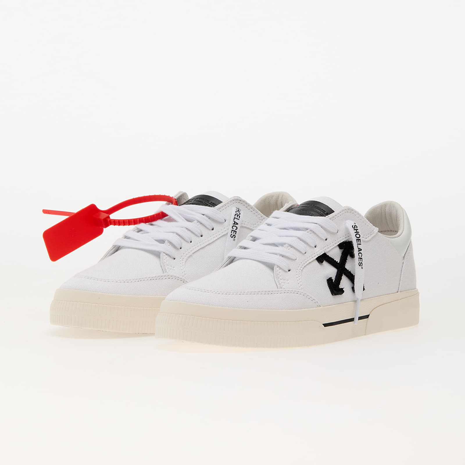 Női cipők Off-White Vulc Low White Black