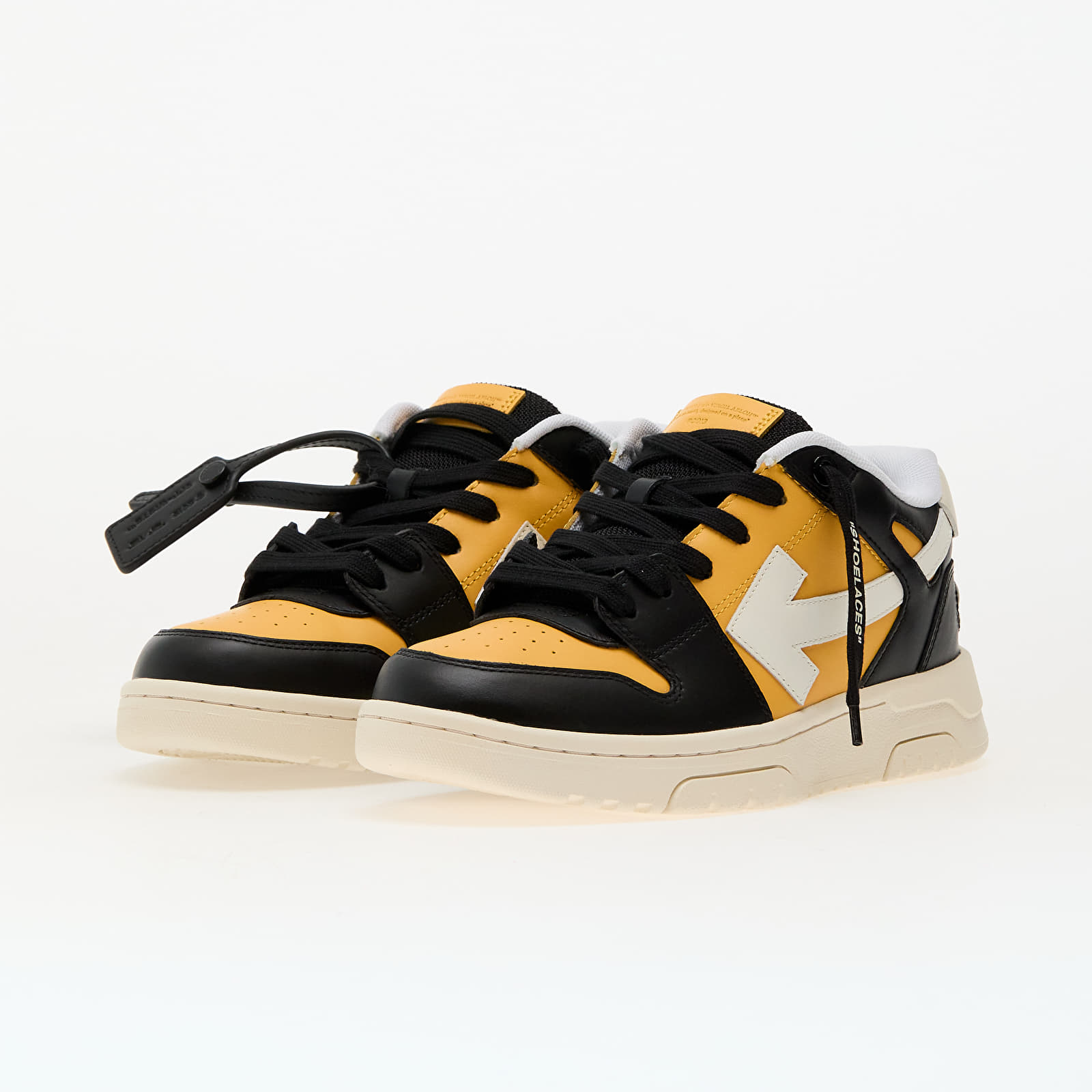 Männer Off-White Kids Out Of Office Ocher Yellow Black
