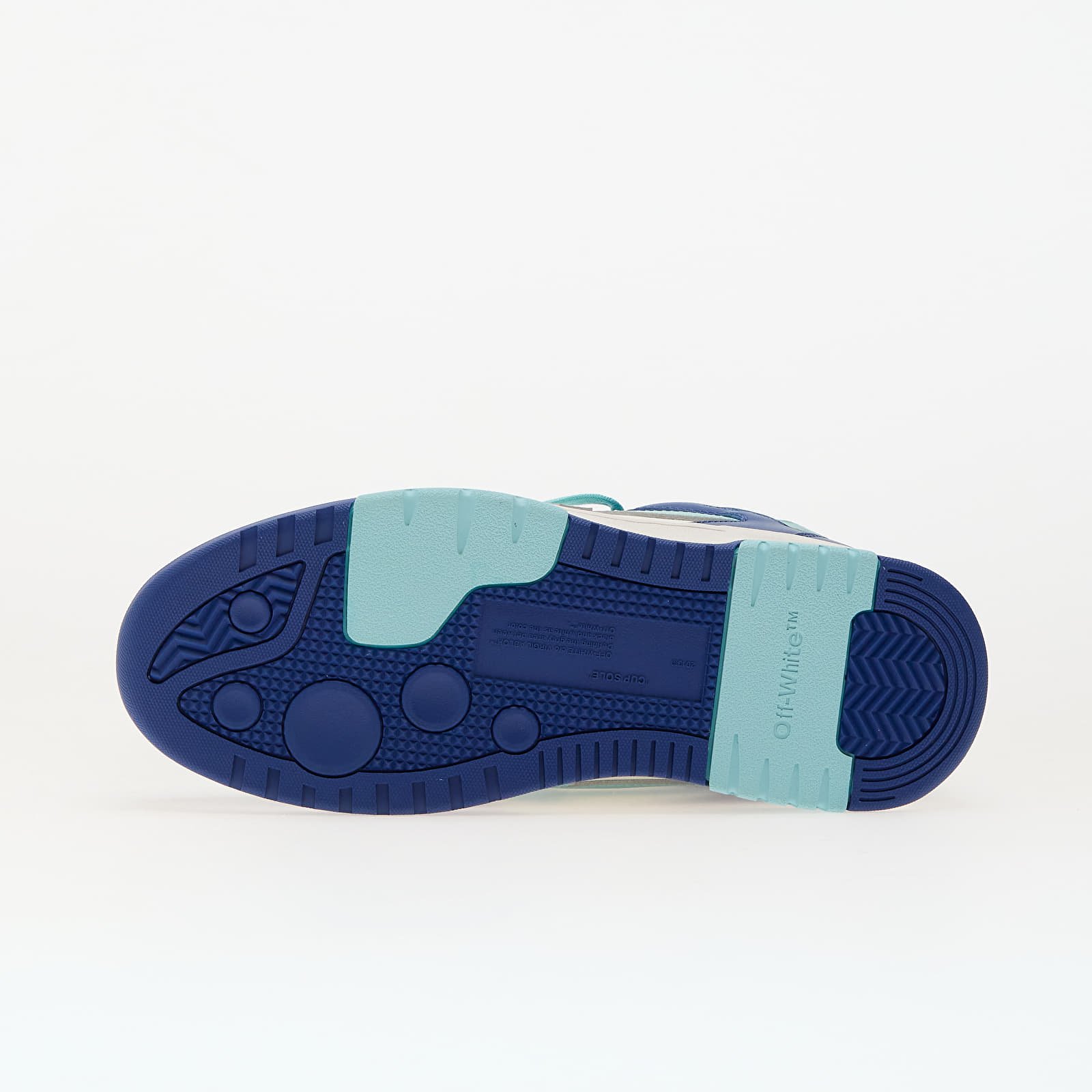 Men's shoes Off-White Kids Out Of Office Blue Turquoise