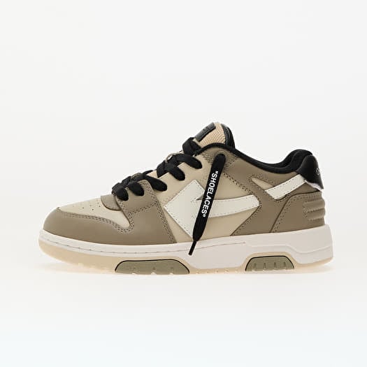 Off-White Kids Out Of Office Olive Green Light Brown